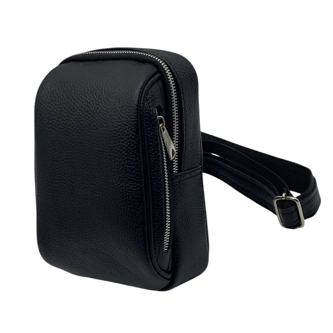 Small Genuine Leather Crossbody Bag LEA059 - Image 3