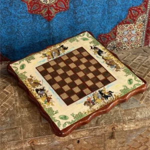 Wooden backgammon board (TA12)