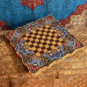 Wooden backgammon board (TA14)