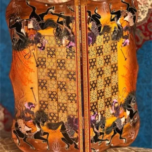 Wooden backgammon board (TA15)