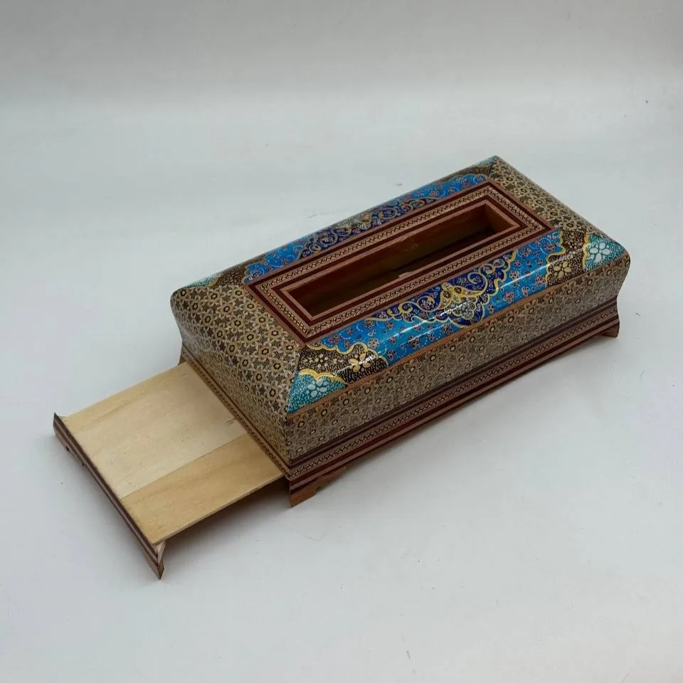 Khatamkari Tissue Box 63 - Image 2