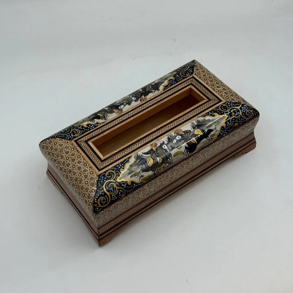 Khatamkari Tissue Box 64 - Image 3