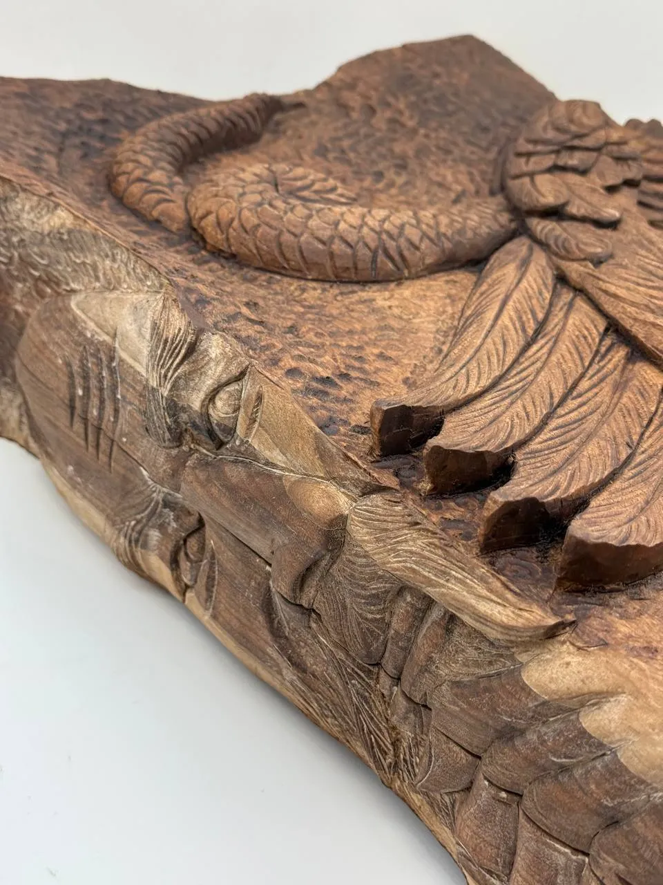 Backgammon & Chess Board Engraved Wood 28 - Image 12