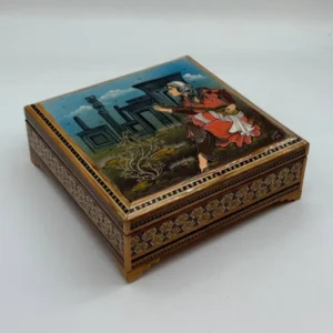 Jewelry Khatamkari Box Square 44