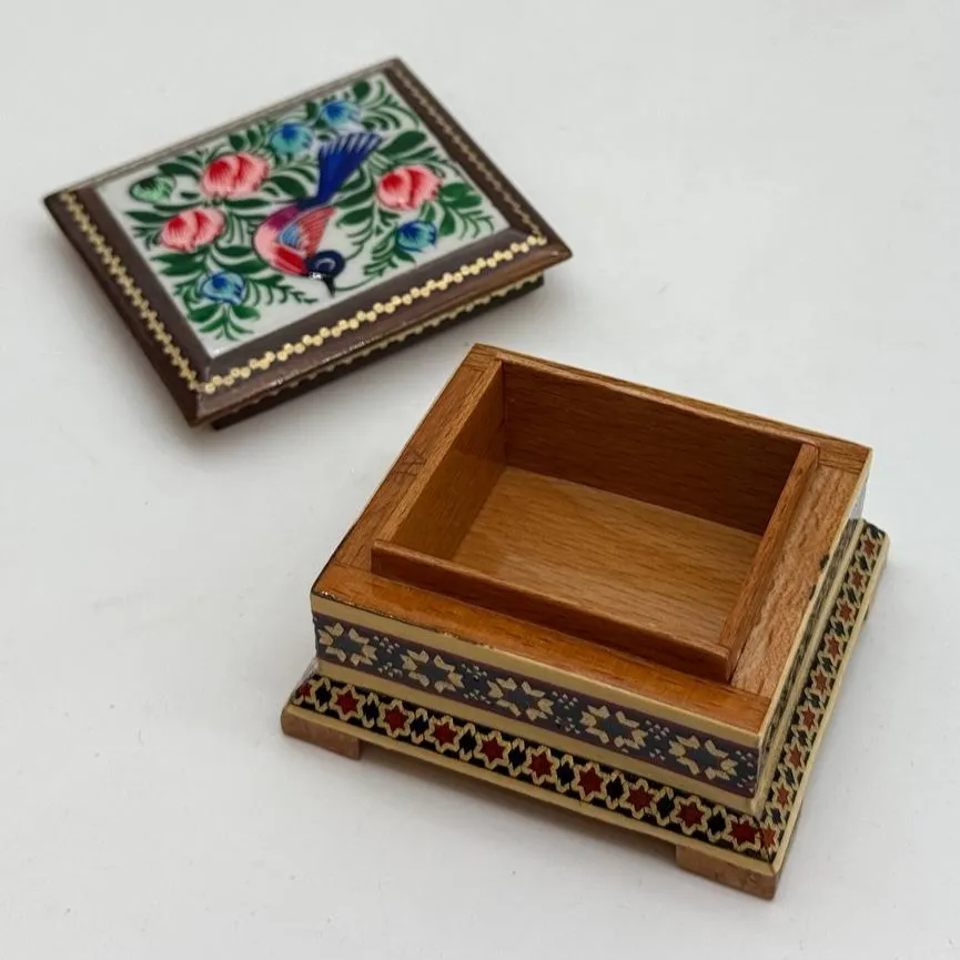 Khatamkari Jewelry Small Box 66 - Image 4