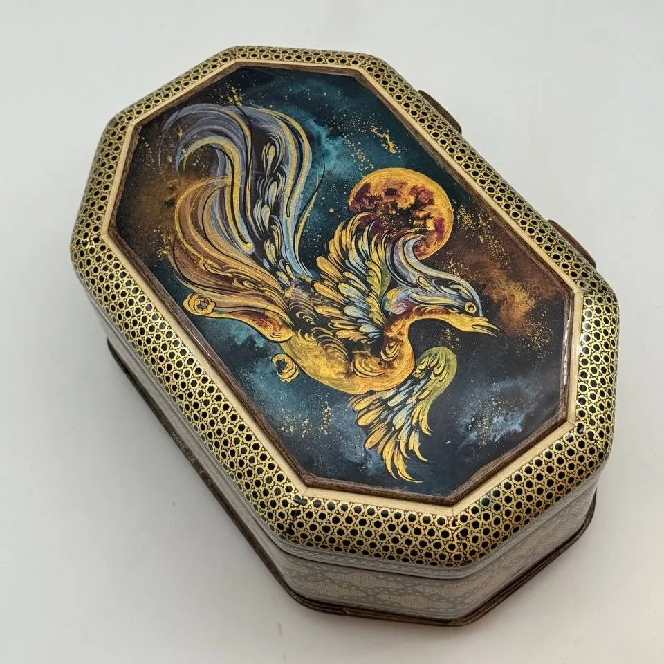 Khatamkari Jewelry Luxury Box 67 - Image 4