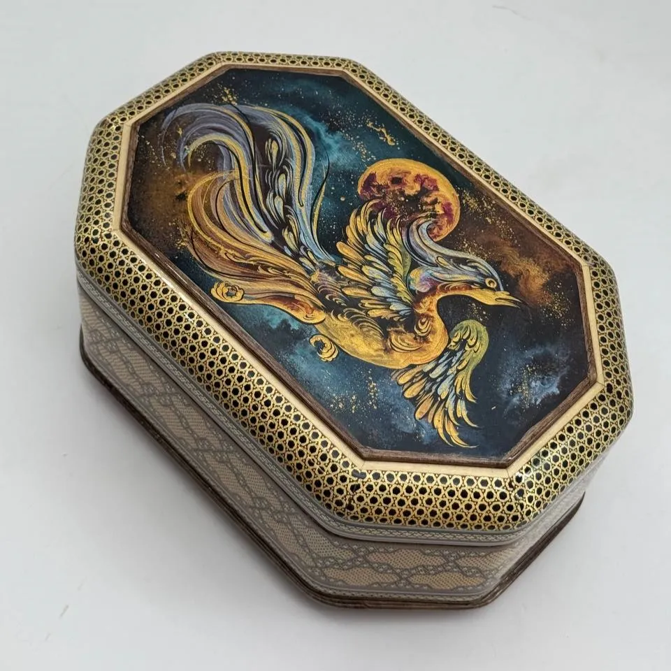 Khatamkari Jewelry Luxury Box 67 - Image 3