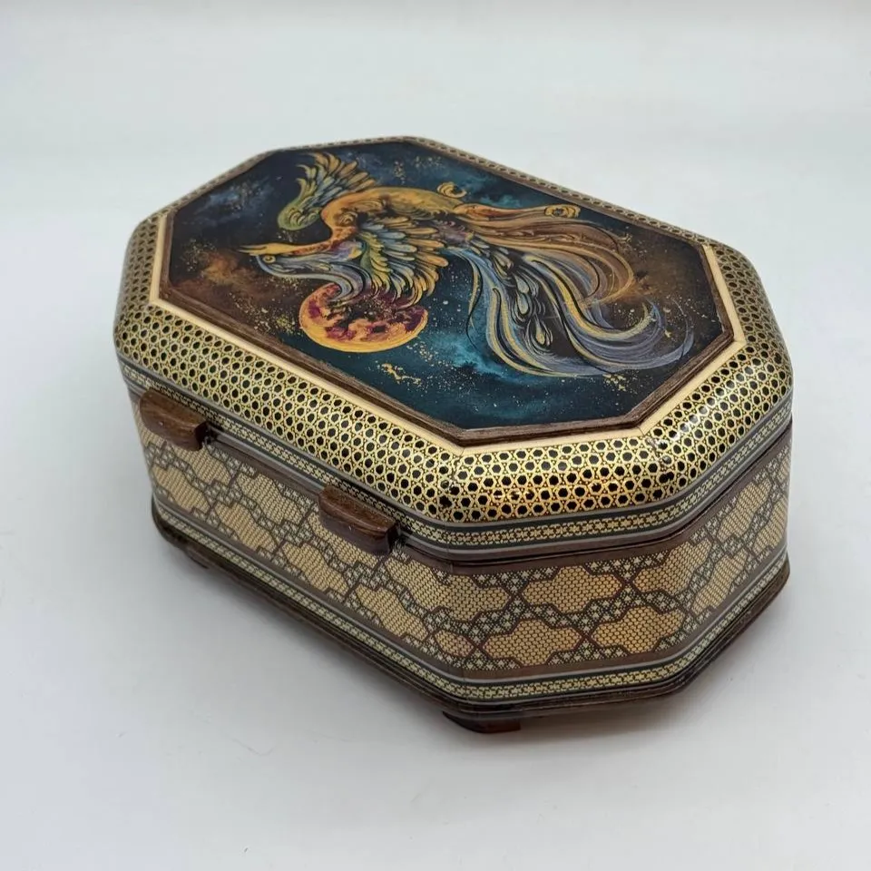 Khatamkari Jewelry Luxury Box 67 - Image 9
