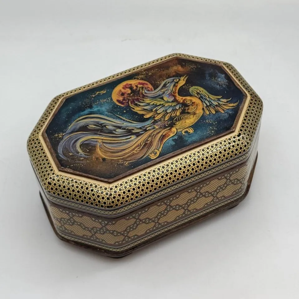 Khatamkari Jewelry Luxury Box 67 - Image 6