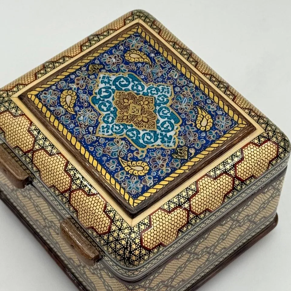 Khatamkari Jewelry Luxury Box 68 - Image 4