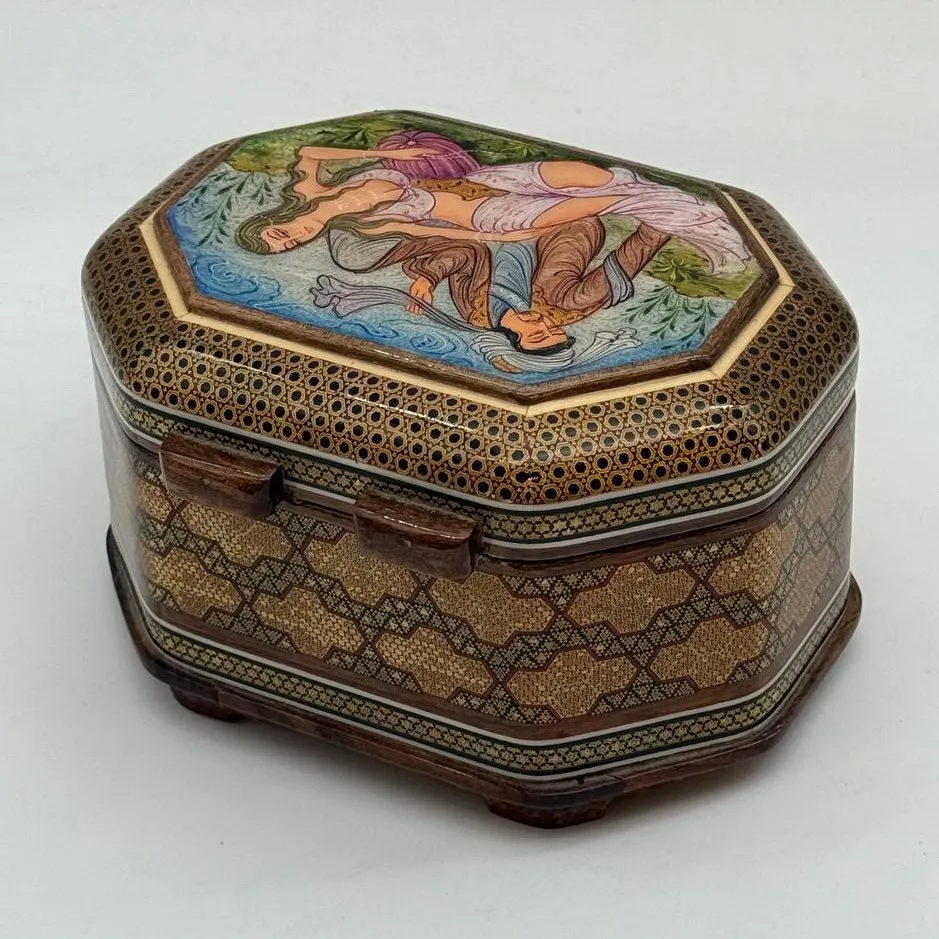 Khatamkari Jewelry Luxury Box 69 - Image 3