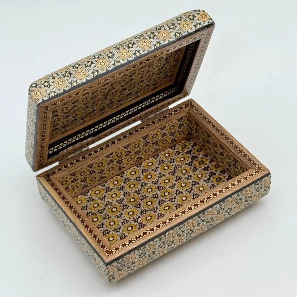 Khatamkari Jewelry Box Full Khatam 71 - Image 4