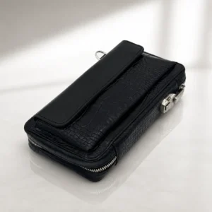 Genuine Leather Lockable Clutch Bag LEA085