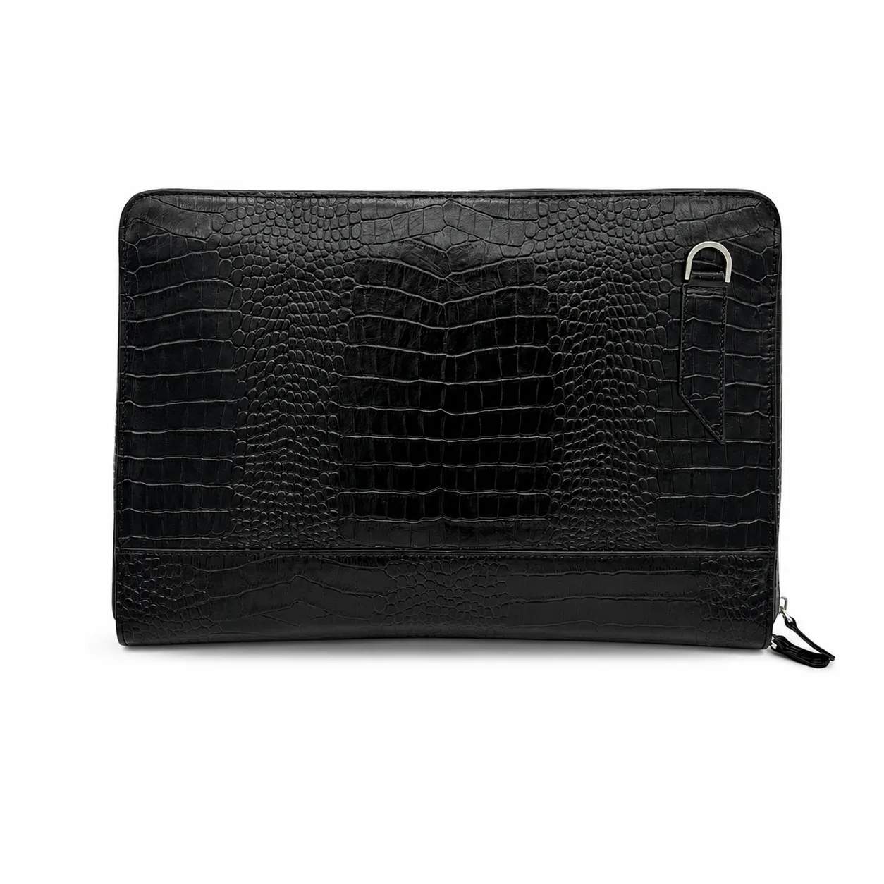 Genuine Leather Three-Gusset Portfolio Briefcase LEA091 - Image 4
