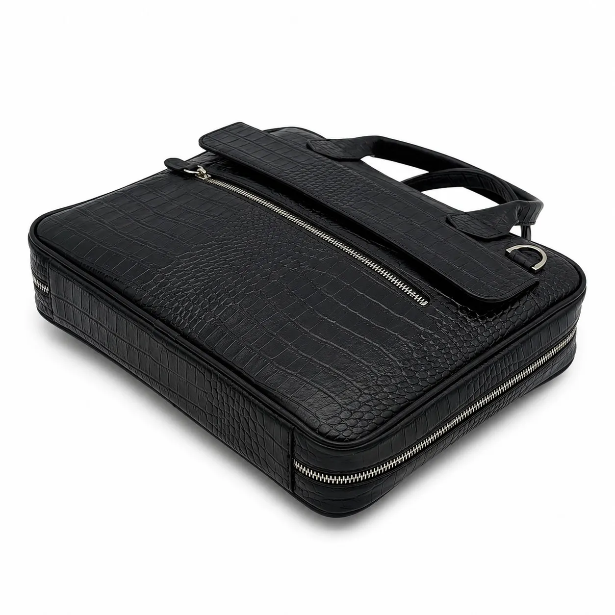 Genuine Leather Office Portfolio Briefcase LEA094 - Image 4