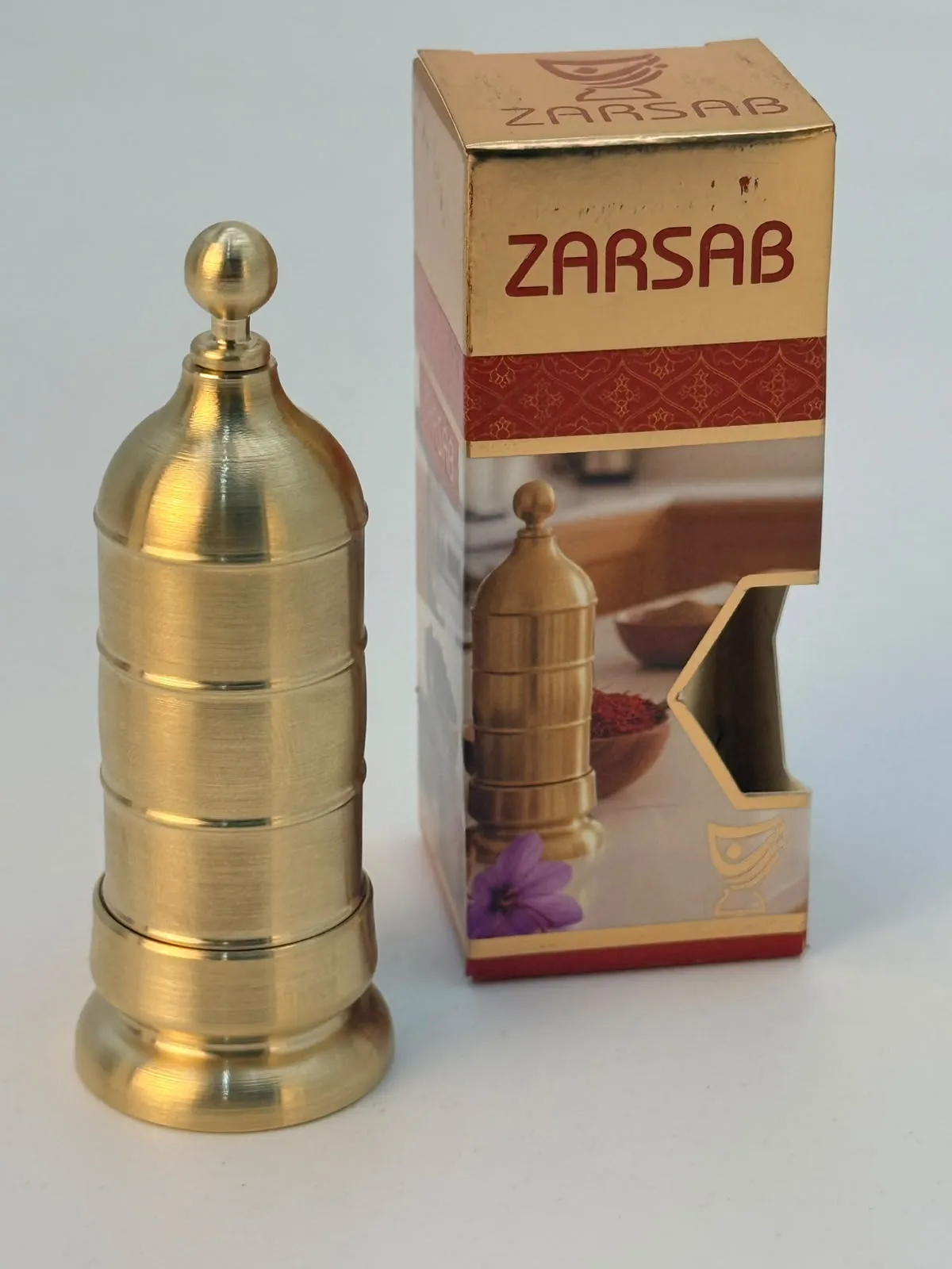 Brass Saffron Grinder