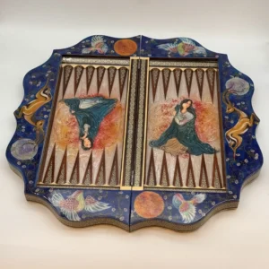 Backgammon & Chess Board Heaven - Curved 3