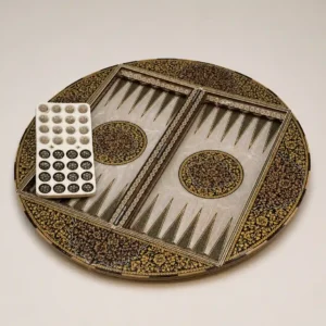 Backgammon and Chess Board Tazhib - R7