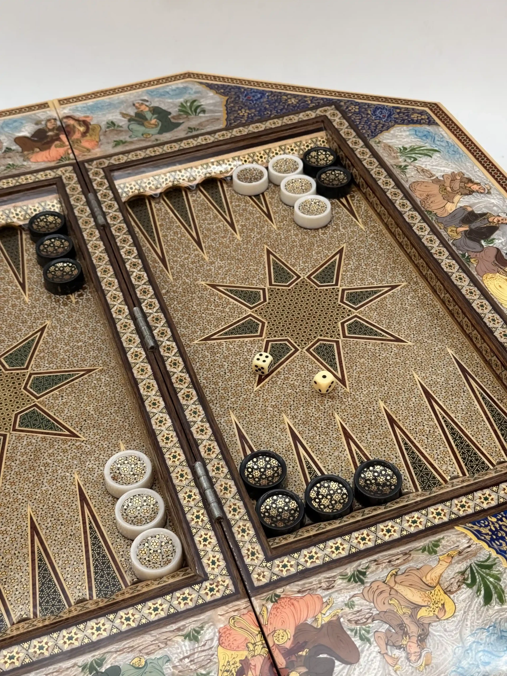 Backgammon & Chess Board – Baz Khayam Octa 8 - Image 28