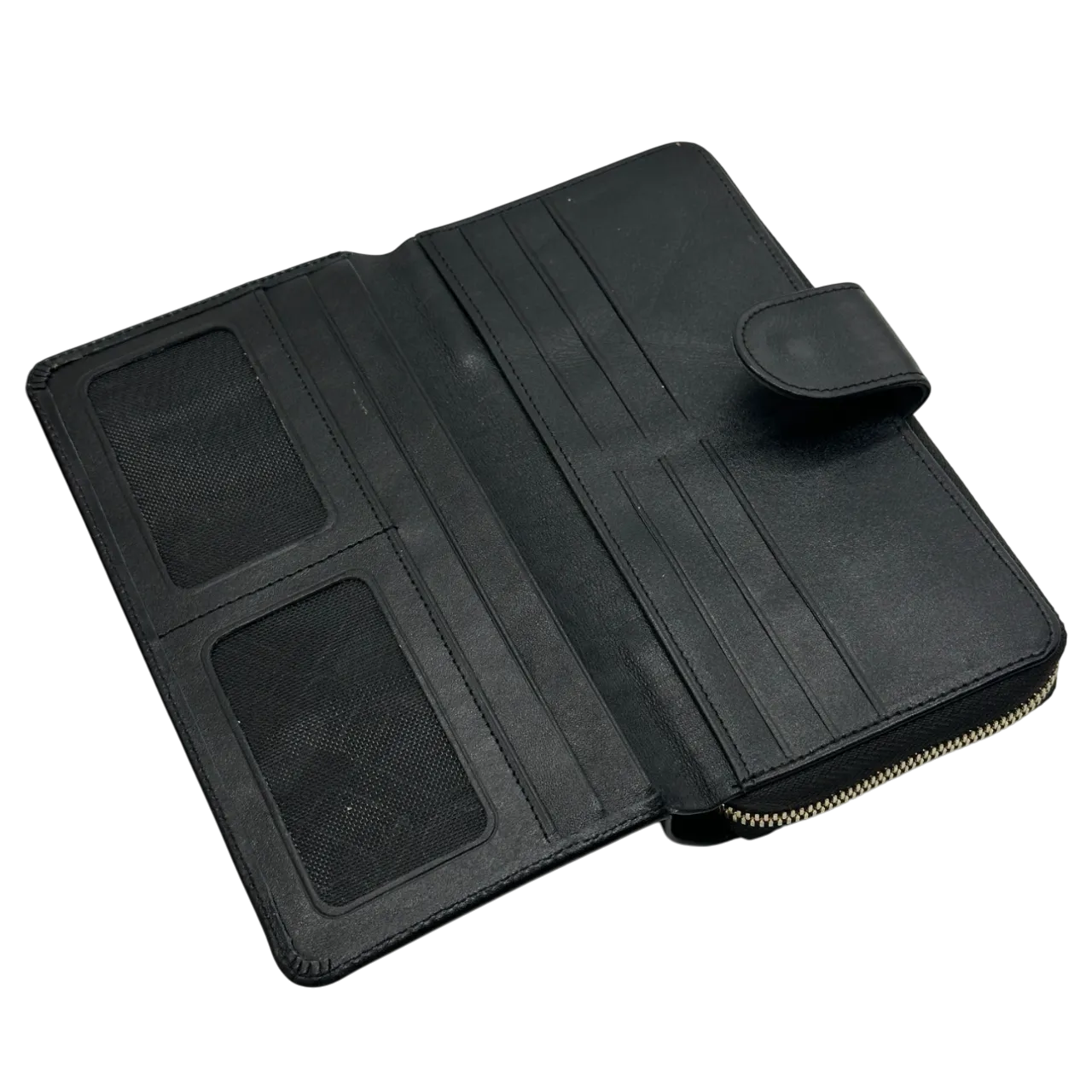 Genuine Leather Long Wallet LEA076 - Image 4