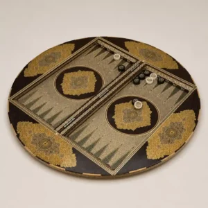 Backgammon and Chess Board Tazhib - R10