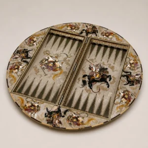 Backgammon and Chess Board Polo - R11