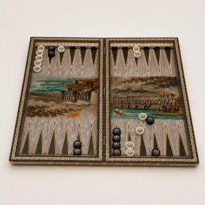 Backgammon and Chess Board History - Lux14