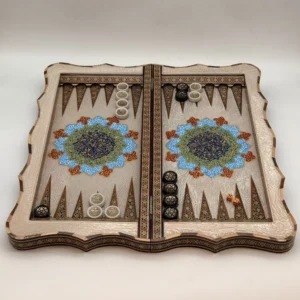 Backgammon and Chess Board Tazhib - Dal16