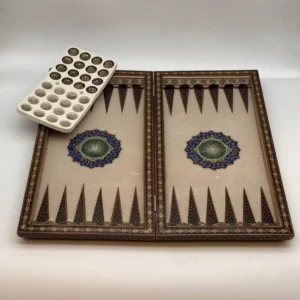 Chess and Backgammon Board Tazhib - Sq24