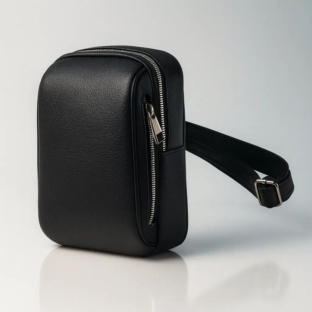 Small Genuine Leather Crossbody Bag LEA059